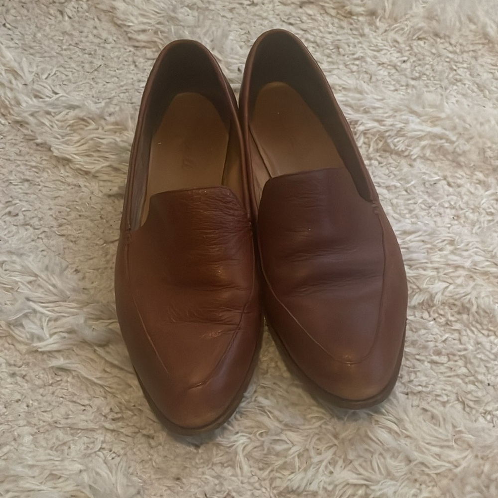 Madewell Men's/Women's Brown Leather Loafers